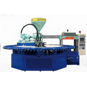 PVC Automatic Rotary Plastic Shoe Direct Injection Moulding Machine